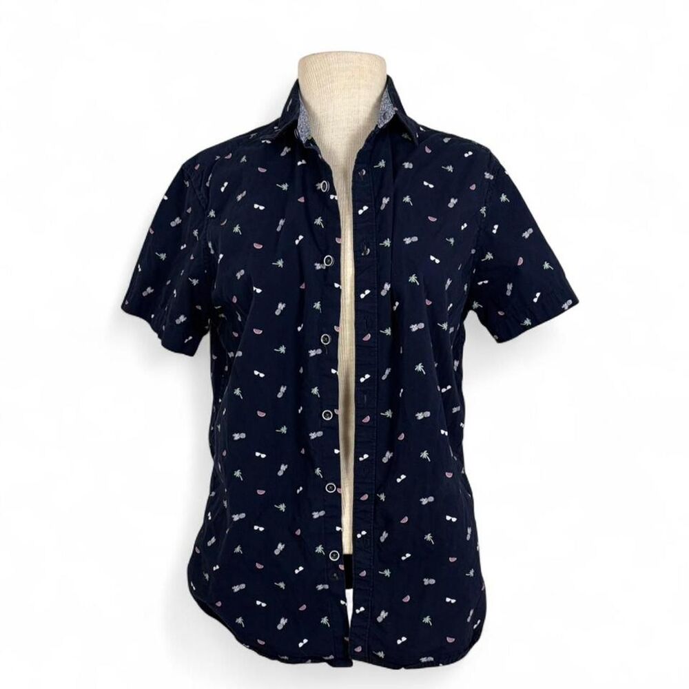 Denim & Flower slim fit button up